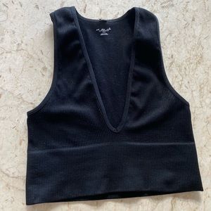EUC Urban Outfitters Out from Under Ribbed Top Medium